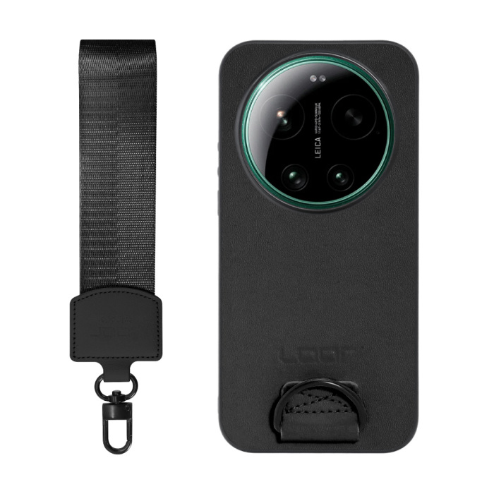 [ LOOF STRAP-SHELL (ショートVer.) ] Xiaomi 17 Ultra  スマホケース 背面 ケース カバー ハードケース ハンドストラップ  本革 [ Xiaomi 17 Ultra ]