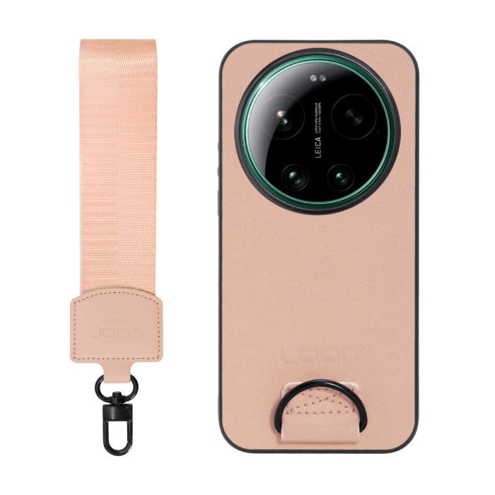 [ LOOF STRAP-SHELL (ショートVer.) ] Xiaomi 17 Ultra  スマホケース 背面 ケース カバー ハードケース ハンドストラップ  本革 [ Xiaomi 17 Ultra ]