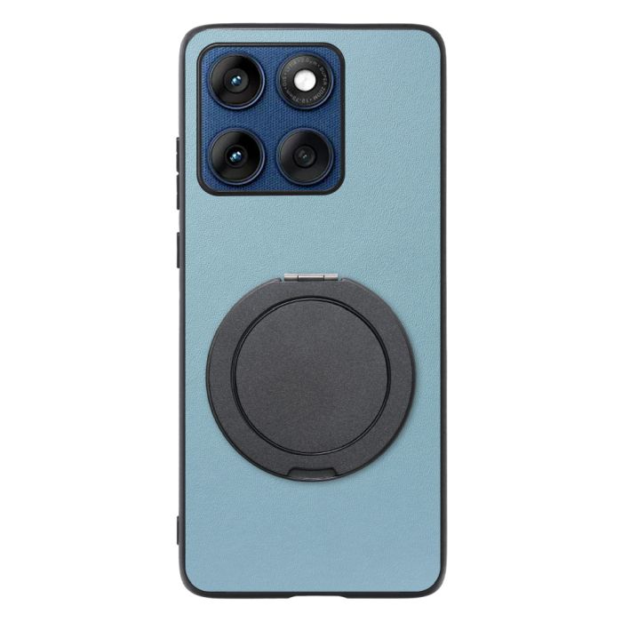 [ LOOF RING-SHELL (シンプル Ver.) ] motorola edge 60 モトローラ XT2507-3 XT2507-6 スマホケース 背面 ケース カバー ハードケース スマホリング リング付き 本革 ストラップホール [ motorola edge 60 ]