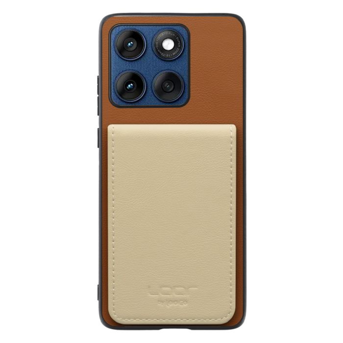 [ LOOF BASIC-SHELL SLIM CARD 4カード ] motorola edge 60 モトローラ XT2507-3 XT2507-6 ケース 背面 カード収納 カード入れ カードポケット カバー スマホケース 薄型 大容量 本革 [ motorola edge 60 ]