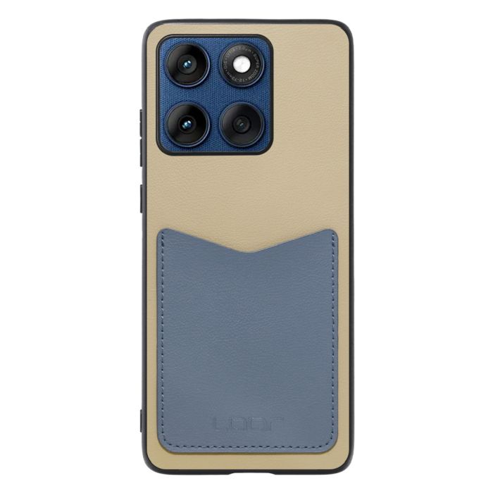 [ LOOF PASS-SHELL (LEATHER Ver.) ] motorola edge 60 モトローラ XT2507-3 XT2507-6 スマホケース 背面 ケース カバー ハードケース カード収納 カードホルダー ストラップホール [ motorola edge 60 ]