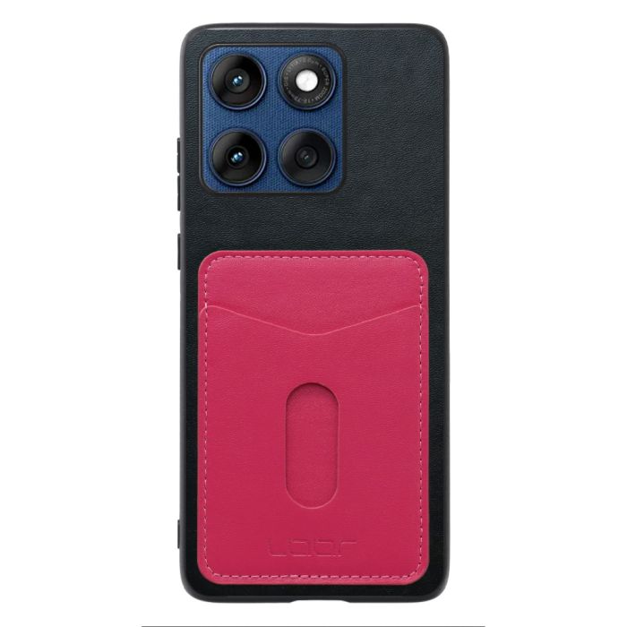 [ LOOF PASS-SHELL スライド] motorola edge 60 モトローラ XT2507-3 XT2507-6 スマホケース 背面 ケース カバー ハードケース カード収納 カードホルダー ストラップホール [ motorola edge 60 ]