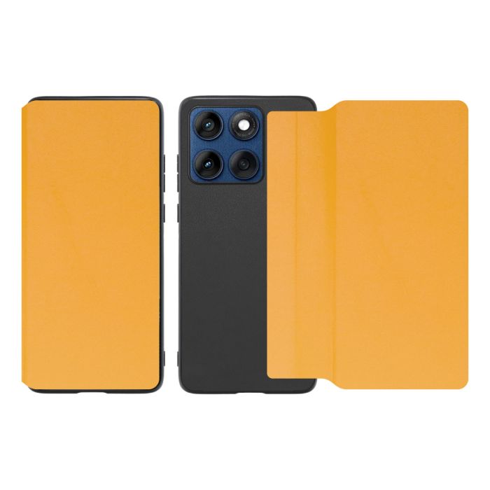 [ LOOF SLIM-FIT ] motorola edge 60 モトローラ XT2507-3 XT2507-6 スマホケース 背面 ケース カバー 手帳型 ハードケース カード収納 ポケットあり/なし マグネットなし ストラップホール [ motorola edge 60 ]