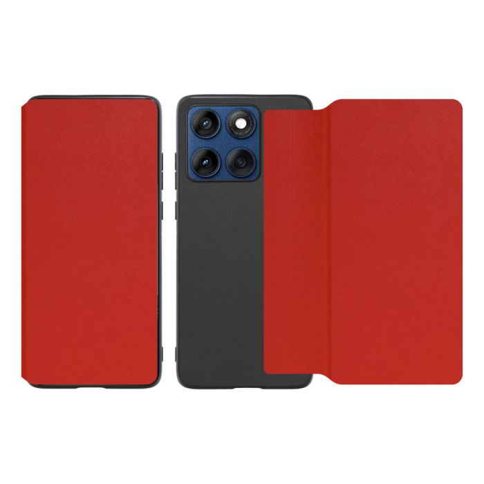 [ LOOF SLIM-FIT ] motorola edge 60 モトローラ XT2507-3 XT2507-6 スマホケース 背面 ケース カバー 手帳型 ハードケース カード収納 ポケットあり/なし マグネットなし ストラップホール [ motorola edge 60 ]