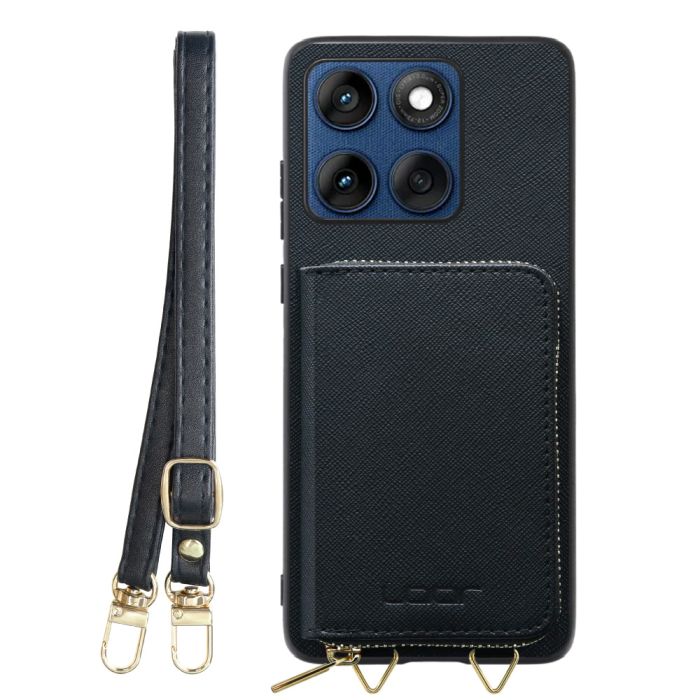 [ LOOF CASUAL-SHELL POUCH ] motorola edge 60 モトローラ XT2507-3 XT2507-6 ケース ショルダー スマホショルダー 背面 収納 ポーチ付き カバー スマホケース ストラップ レザー [ motorola edge 60 ]