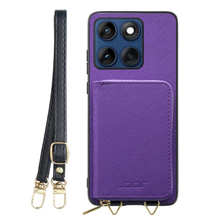 [ LOOF CASUAL-SHELL POUCH ] motorola edge 60 モトローラ XT2507-3 XT2507-6 ケース ショルダー スマホショルダー 背面 収納 ポーチ付き カバー スマホケース ストラップ レザー [ motorola edge 60 ]