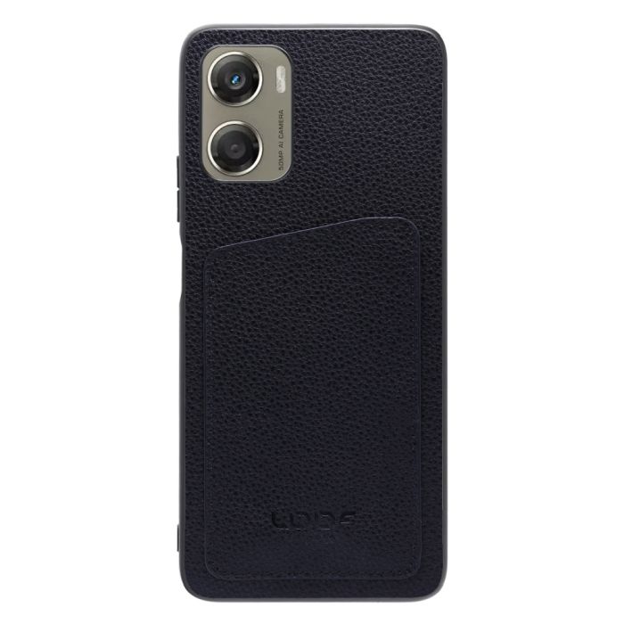 [ LOOF INVISIBLE CARD CASE-SHELL ] moto g06 モトローラ XT2535-6 スマホケース 背面 ケース カバー 本革 見えない収納 カード 見えない 落ちない マグネット [ moto g06 ]