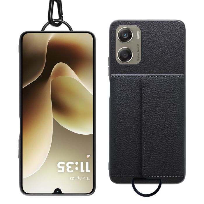 [ LOOF WALLET-SHELL ] moto g06 モトローラ XT2535-6  ケース カバー スマホケース ショルダー スマホショルダー 本革 背面収納 財布 カード入れ [ moto g06 ]