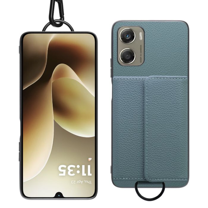 [ LOOF WALLET-SHELL ] moto g06 モトローラ XT2535-6  ケース カバー スマホケース ショルダー スマホショルダー 本革 背面収納 財布 カード入れ [ moto g06 ]