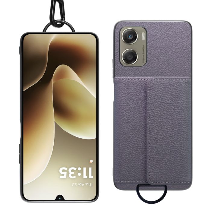 [ LOOF WALLET-SHELL ] moto g06 モトローラ XT2535-6  ケース カバー スマホケース ショルダー スマホショルダー 本革 背面収納 財布 カード入れ [ moto g06 ]