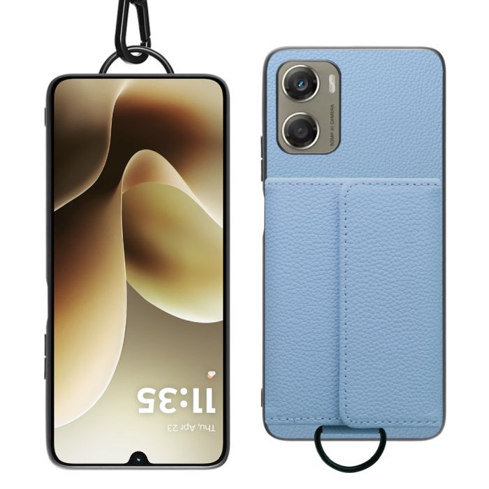 [ LOOF WALLET-SHELL ] moto g06 モトローラ XT2535-6  ケース カバー スマホケース ショルダー スマホショルダー 本革 背面収納 財布 カード入れ [ moto g06 ]