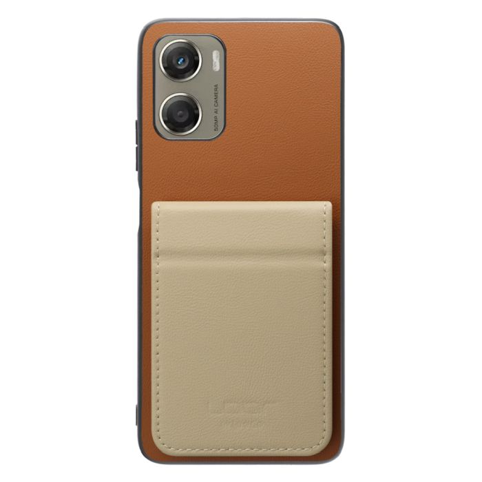 [ LOOF BASIC-SHELL SLIM CARD 2カード ] moto g06 モトローラ XT2535-6 ケース 背面 カード収納 カード入れ カードポケット カバー スマホケース 薄型 大容量 本革 [ moto g06 ]