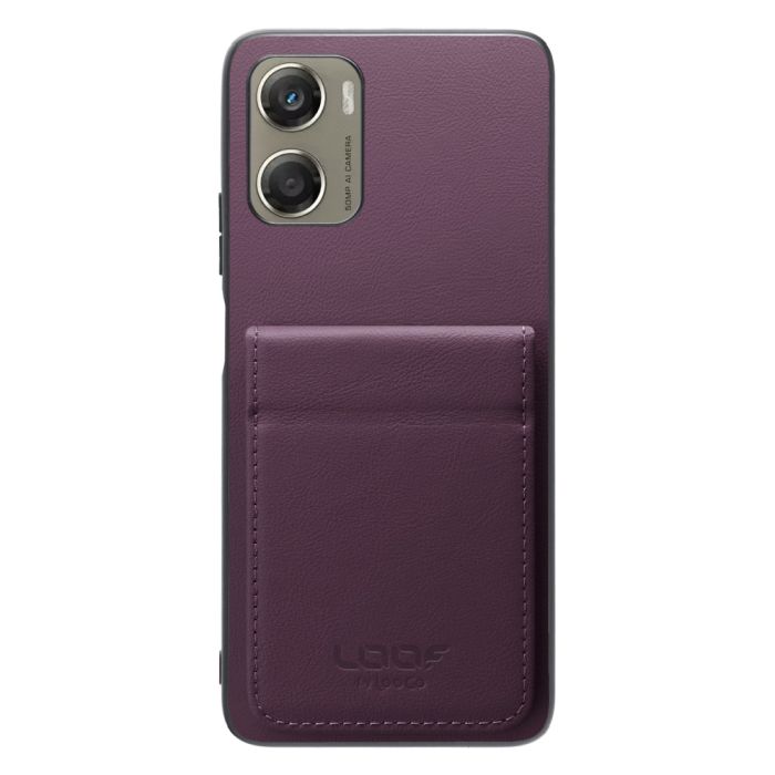 [ LOOF FOLD ] moto g06 モトローラ XT2535-6 ケース 背面 カード収納 カード入れ カードポケット カバー スマホケース 薄型 大容量 本革 [ moto g06 ]