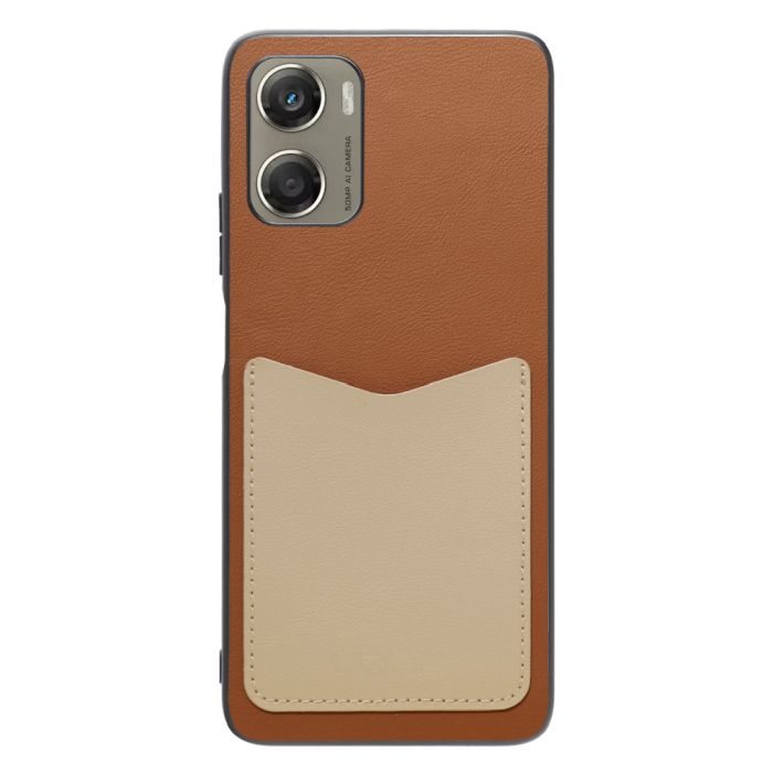 [ LOOF PASS-SHELL (LEATHER Ver.) ] moto g06 モトローラ XT2535-6 スマホケース 背面 ケース カバー ハードケース カード収納 カードホルダー ストラップホール [ moto g06 ]