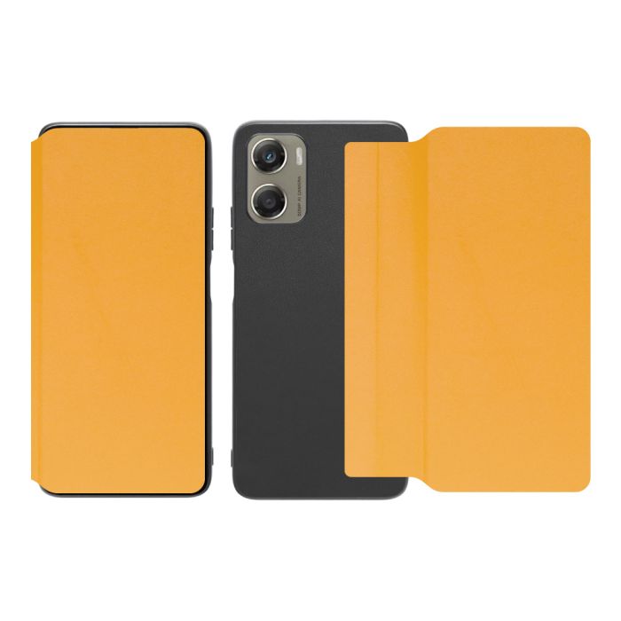 [ LOOF SLIM-FIT ] moto g06 モトローラ XT2535-6 スマホケース 背面 ケース カバー 手帳型 ハードケース カード収納 ポケットあり/なし マグネットなし ストラップホール [ moto g06 ]