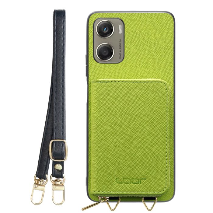 [ LOOF CASUAL-SHELL POUCH ] moto g06 モトローラ XT2535-6 ケース ショルダー スマホショルダー 背面 収納 ポーチ付き カバー スマホケース ストラップ レザー [ moto g06 ]