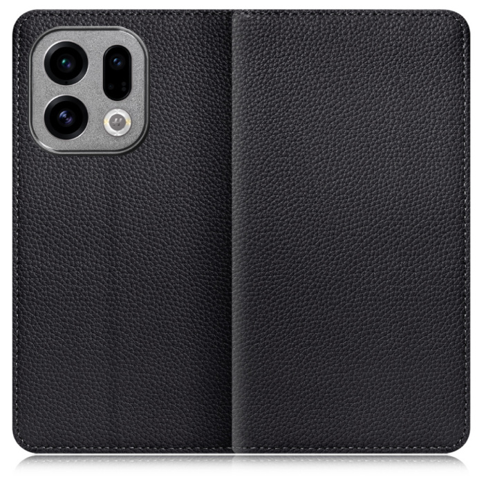 [ LOOF BOOK ] OPPO Find X9 OPG07 CPH2797 スマホケース ケース カバー 手帳型ケース カード収納 本革 マグネットなし ベルトなし [ OPPO Find X9 ]