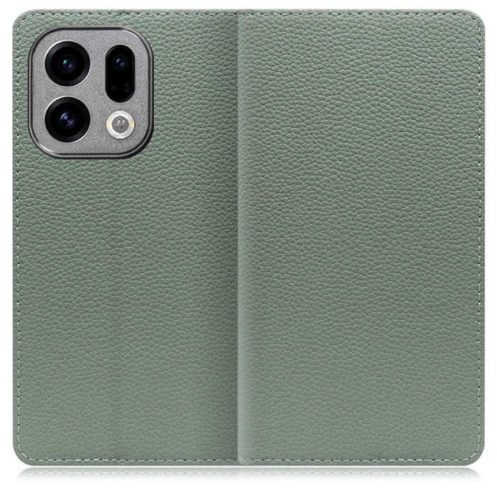 [ LOOF BOOK ] OPPO Find X9 OPG07 CPH2797 スマホケース ケース カバー 手帳型ケース カード収納 本革 マグネットなし ベルトなし [ OPPO Find X9 ]