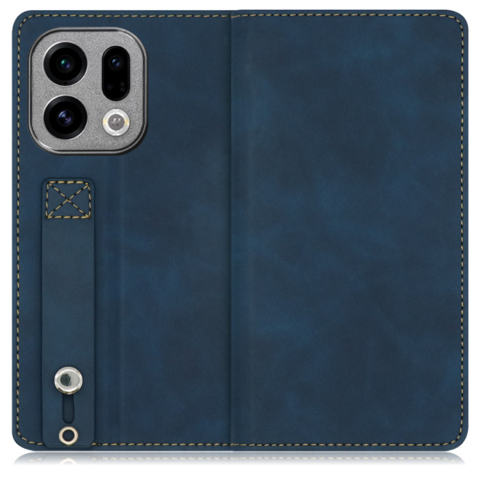 [ LOOF HOLD-LITE ] OPPO Find X9 OPG07 CPH2797 スマホケース ケース カバー 手帳型ケース 背面ベルト カード収納 ベルトなし マグネットなし [ OPPO Find X9 ]