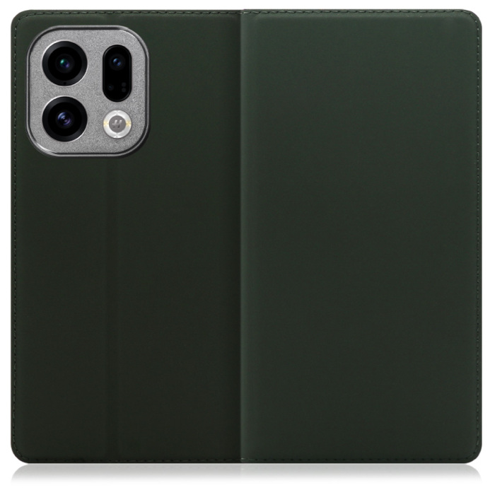 [ LOOF SKIN SLIM ] OPPO Find X9 OPG07 CPH2797 スマホケース ケース カバー 手帳型ケース カード収納 マグネット付き ベルトなし [ OPPO Find X9 ]