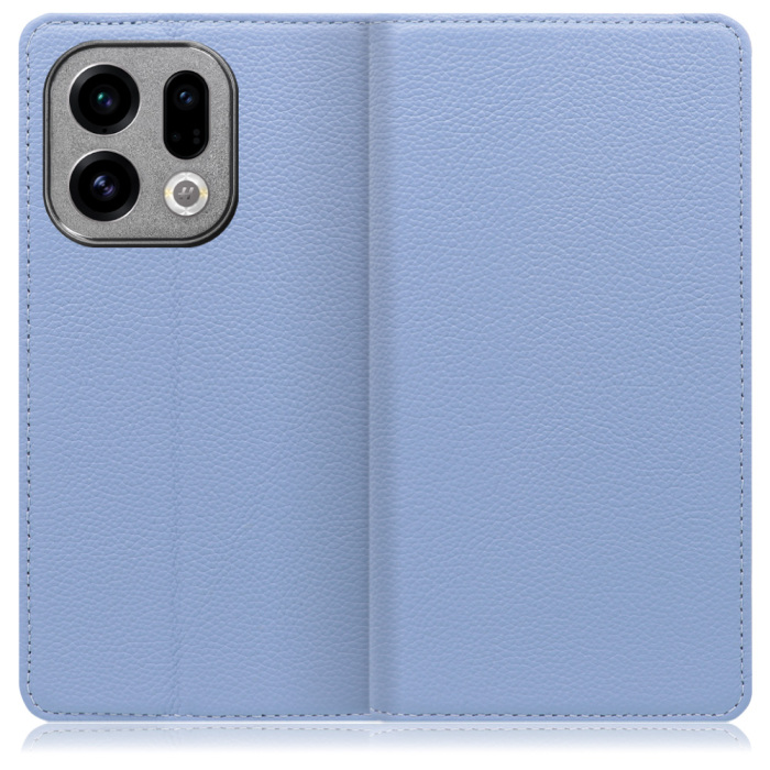 [ LOOF PASTEL ] OPPO Find X9 OPG07 CPH2797 スマホケース ケース カバー 手帳型ケース カード収納 マグネット付き 本革 ベルトなし [ OPPO Find X9 ]