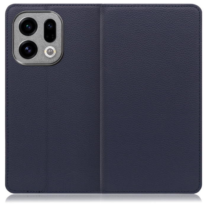 [ LOOF PASTEL ] OPPO Find X9 OPG07 CPH2797 スマホケース ケース カバー 手帳型ケース カード収納 マグネット付き 本革 ベルトなし [ OPPO Find X9 ]