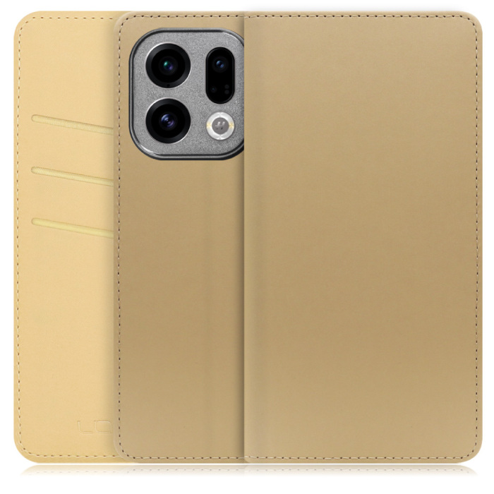 [ LOOF SKIN ] OPPO Find X9 OPG07 CPH2797 スマホケース ケース カバー 手帳型ケース カード収納 マグネット付き ベルトなし [ OPPO Find X9 ]