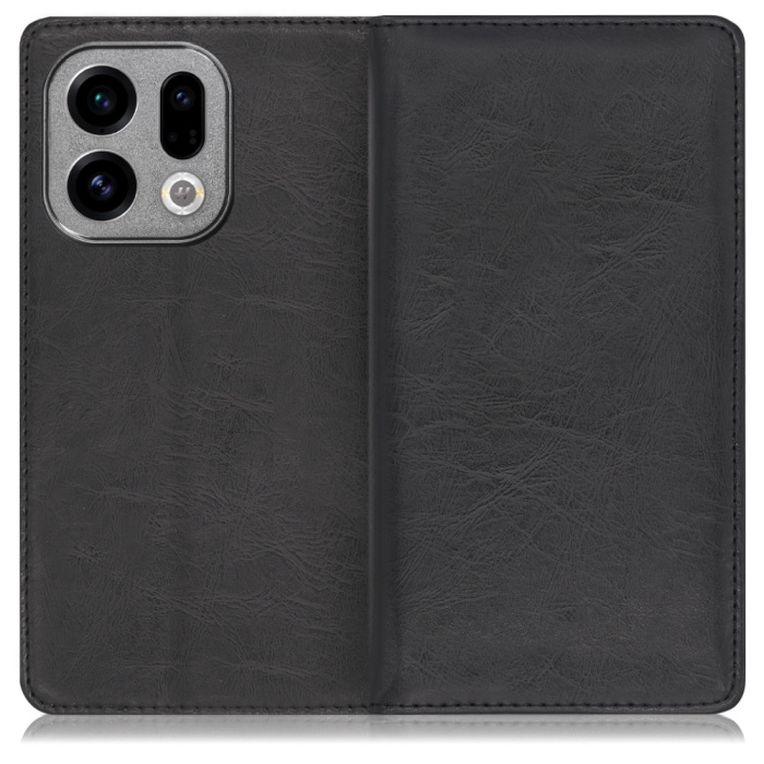 [ LOOF ROYALE ] OPPO Find X9 OPG07 CPH2797 スマホケース ケース カバー 手帳型ケース カード収納 マグネット付き 本革 ベルトなし [ OPPO Find X9 ]