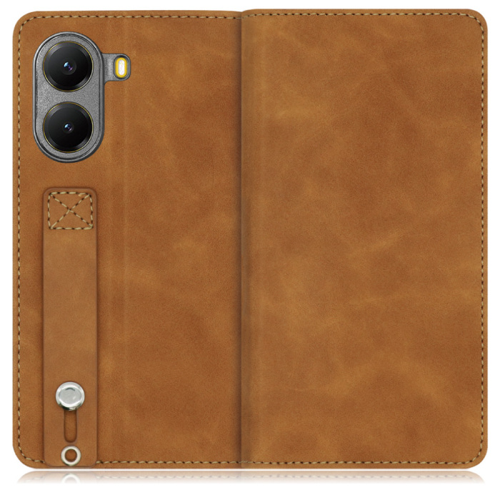 [ LOOF HOLD-LITE ] POCO X7 Pro Xiaomi スマホケース ケース カバー 手帳型ケース 背面ベルト カード収納 ベルトなし マグネットなし [ POCO X7 Pro ]