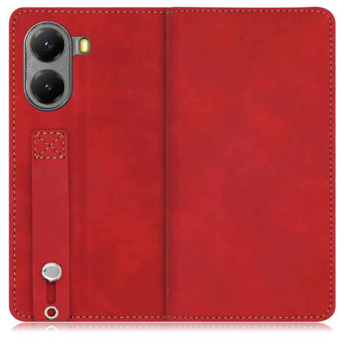 [ LOOF HOLD-LITE ] POCO X7 Pro Xiaomi スマホケース ケース カバー 手帳型ケース 背面ベルト カード収納 ベルトなし マグネットなし [ POCO X7 Pro ]