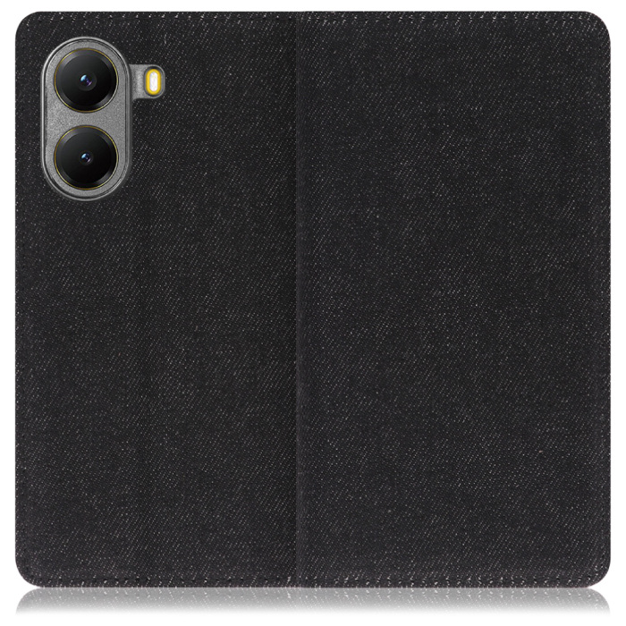 [ LOOF DENIM ] POCO X7 Pro Xiaomi スマホケース ケース カバー 手帳型ケース カード収納 マグネット付き デニム ベルトなし [ POCO X7 Pro ]