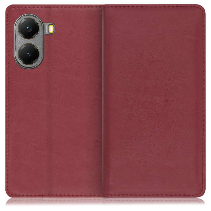 [ LOOF ROYALE ] POCO X7 Pro Xiaomi スマホケース ケース カバー 手帳型ケース カード収納 マグネット付き 本革 ベルトなし [ POCO X7 Pro ]