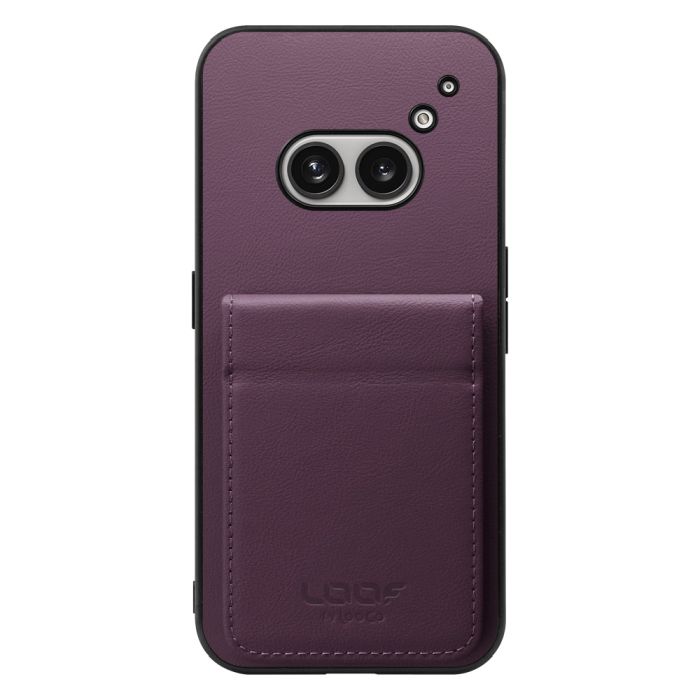 [ LOOF FOLD ] Nothing Phone (2a)  ケース 背面 カード収納 カード入れ カードポケット カバー スマホケース 薄型 大容量 本革 [ Nothing Phone (2a) ]