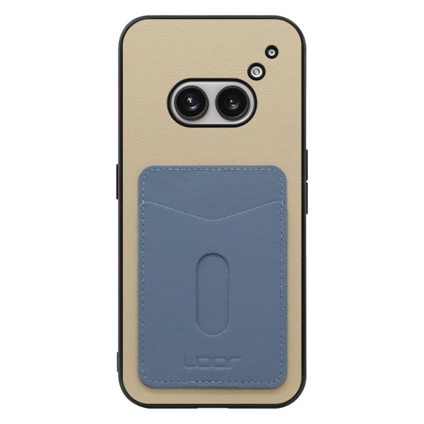 [ LOOF PASS-SHELL (LEATHER Ver.) スライド ] Nothing Phone (2a)  スマホケース 背面 ケース カバー ハードケース カード収納 カードホルダー ストラップホール [ Nothing Phone (2a) ]