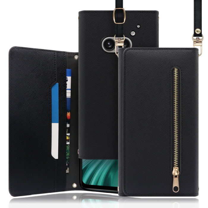 [ LOOF SHOULDER ] Nothing Phone (2a)  スマホケース ケース カバー ショルダー スマホショルダー ストラップ 肩掛け 首掛け 手帳型ケース カード収納 マグネット付き ベルトなし [ Nothing Phone (2a) ]