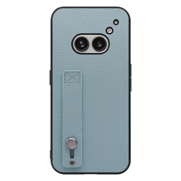 [ LOOF HOLD-SHELL ] Nothing Phone (2a)  スマホケース 背面 ケース カバー ハードケース 背面ベルト 本革 ストラップホール [ Nothing Phone (2a) ]