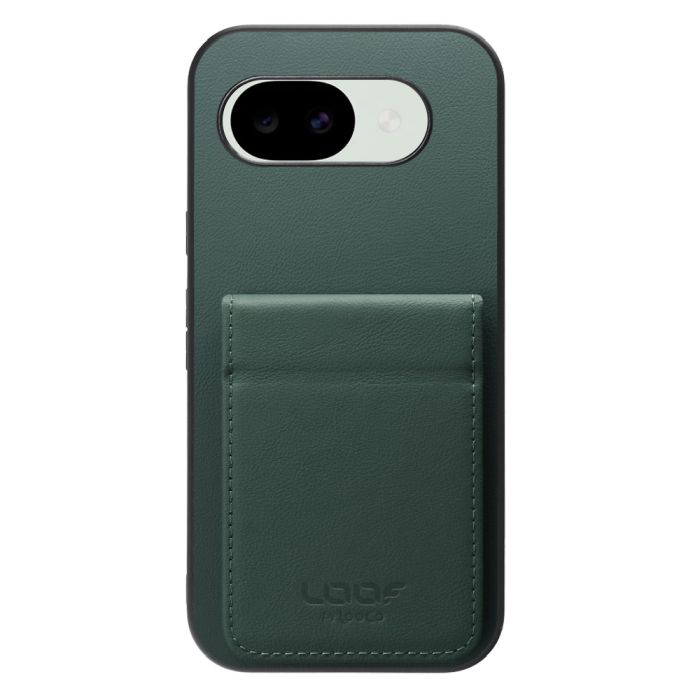 [ LOOF BASIC-SHELL SLIM CARD 2カード ] Google Pixel 10a グーグル ピクセル ケース 背面 カード収納 カード入れ カードポケット カバー スマホケース 薄型 大容量 本革 [ Google Pixel 10a ]