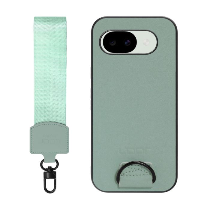 [ LOOF STRAP-SHELL (ショートVer.) ] Google Pixel 10a グーグル ピクセル スマホケース 背面 ケース カバー ハードケース ハンドストラップ  本革 [ Google Pixel 10a ]