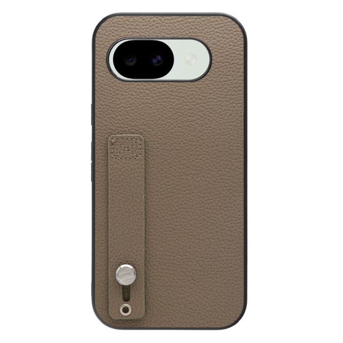 [ LOOF HOLD-SHELL ] Google Pixel 10a グーグル ピクセル スマホケース 背面 ケース カバー ハードケース 背面ベルト 本革 ストラップホール [ Google Pixel 10a ]