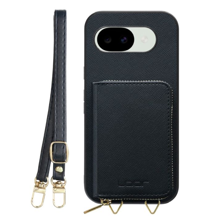 [ LOOF CASUAL-SHELL POUCH ] Google Pixel 10a グーグル ピクセル ケース ショルダー スマホショルダー 背面 収納 ポーチ付き カバー スマホケース ストラップ レザー [ Google Pixel 10a ]