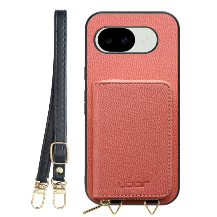 [ LOOF CASUAL-SHELL POUCH ] Google Pixel 10a グーグル ピクセル ケース ショルダー スマホショルダー 背面 収納 ポーチ付き カバー スマホケース ストラップ レザー [ Google Pixel 10a ]