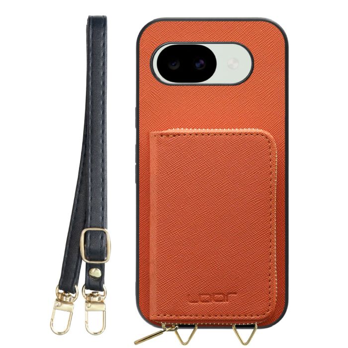 [ LOOF CASUAL-SHELL POUCH ] Google Pixel 10a グーグル ピクセル ケース ショルダー スマホショルダー 背面 収納 ポーチ付き カバー スマホケース ストラップ レザー [ Google Pixel 10a ]