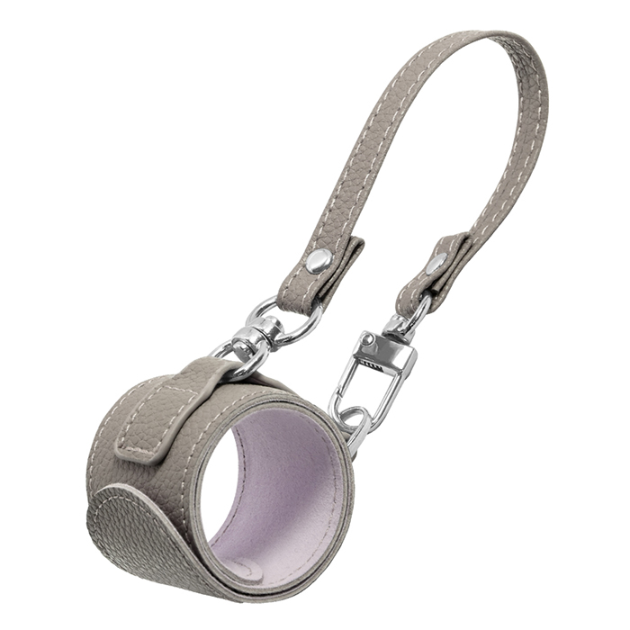 LOOF マルチホルダー 本革 多機能 傘 手袋 タオル ハンカチ マフラー 帽子 ホルダー バッグ ストラップ 荷物 まとめる ベビーカー アウトドア 旅行 通勤 通学 落ちない 紛失防止 落下防止 カラビナ付き 便利グッズ 持ち運び ワンタッチ コンパクト 軽量