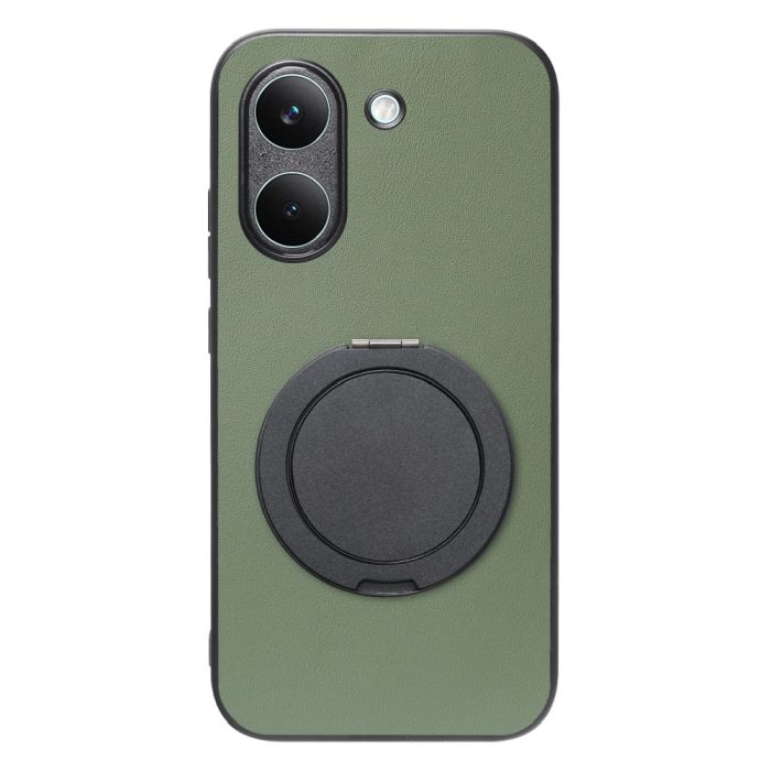 [ LOOF RING-SHELL (シンプル Ver.) ] POCO X8 Pro Xiaomi シャオミ スマホケース 背面 ケース カバー ハードケース スマホリング リング付き 本革 ストラップホール [ POCO X8 Pro ]