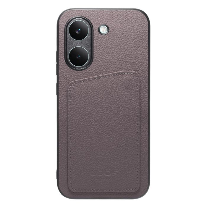 [ LOOF INVISIBLE CARD CASE-SHELL ] POCO X8 Pro Xiaomi シャオミ スマホケース 背面 ケース カバー 本革 見えない収納 カード 見えない 落ちない マグネット [ POCO X8 Pro ]