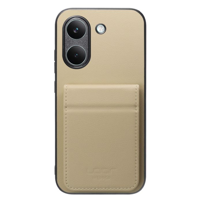 [ LOOF BASIC-SHELL SLIM CARD 2カード ] POCO X8 Pro Xiaomi シャオミ ケース 背面 カード収納 カード入れ カードポケット カバー スマホケース 薄型 大容量 本革 [ POCO X8 Pro ]