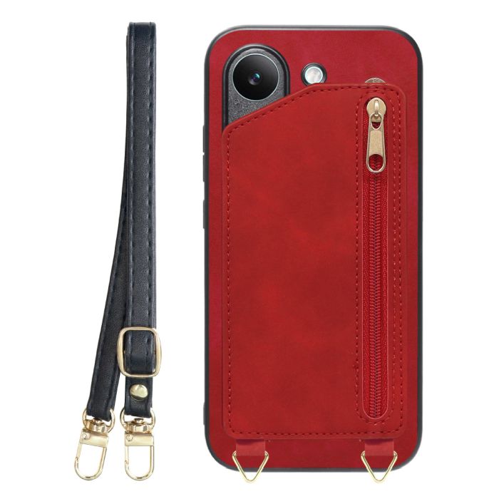 [ LOOF SHOULDER-FLIP ] POCO X8 Pro Xiaomi シャオミ スマホケース 背面 ケース カバー ハードケース ショルダー スマホショルダー ストラップ 肩掛け 首掛け カード収納 [ POCO X8 Pro ]