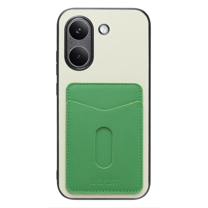 [ LOOF PASS-SHELL スライド] POCO X8 Pro Xiaomi シャオミ スマホケース 背面 ケース カバー ハードケース カード収納 カードホルダー ストラップホール [ POCO X8 Pro ]