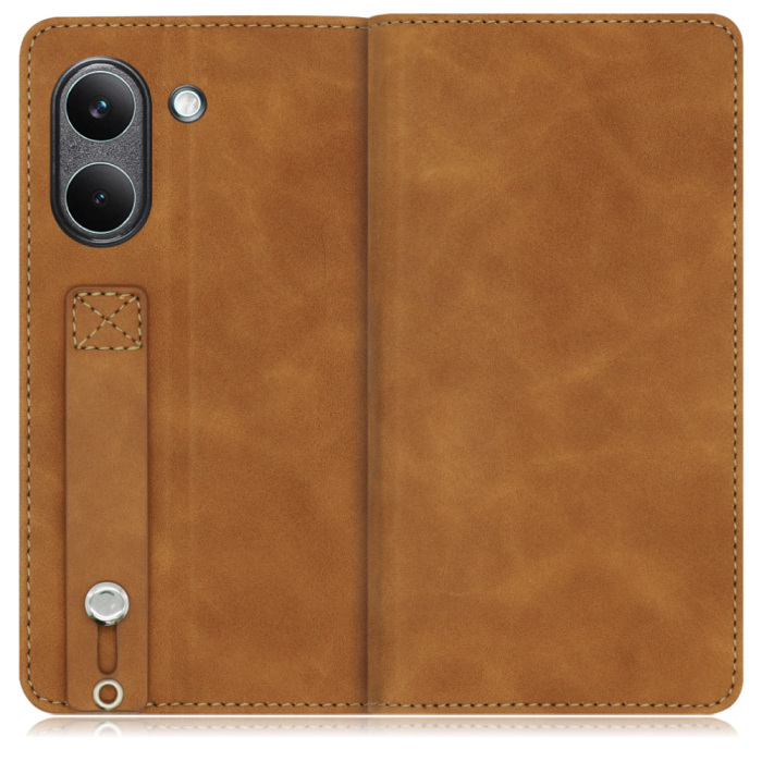 [ LOOF HOLD-LITE ] POCO X8 Pro Xiaomi シャオミ スマホケース ケース カバー 手帳型ケース 背面ベルト カード収納 ベルトなし マグネットなし [ POCO X8 Pro ]