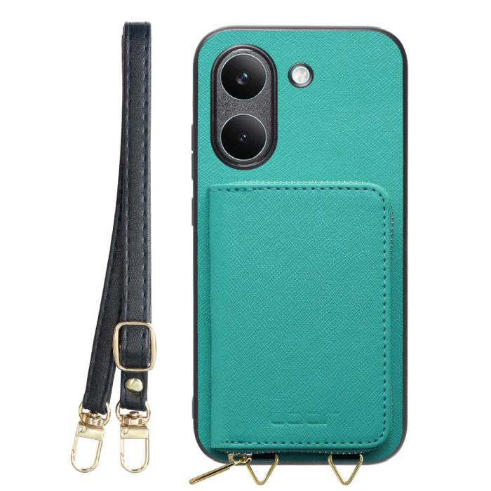 [ LOOF CASUAL-SHELL POUCH ] POCO X8 Pro Xiaomi シャオミ ケース ショルダー スマホショルダー 背面 収納 ポーチ付き カバー スマホケース ストラップ レザー [ POCO X8 Pro ]